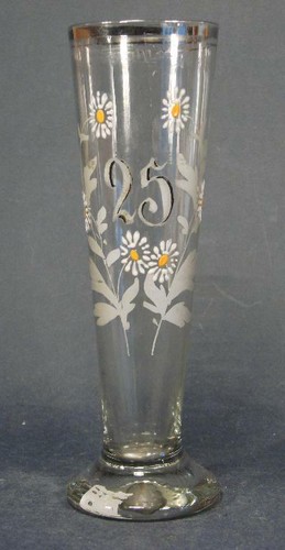 Verre bière anniversaire - verre,