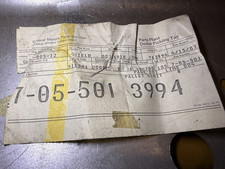 NOS GM Corvette C2 1975 1976 1977 Exhaust Pipe Heat Shield  Rear Diff Crosso