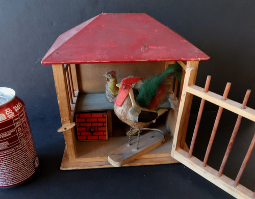 Jouet mecanique poulailler - jouet,