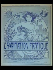 MUCHA, L'HABITATION PRATIQUE -