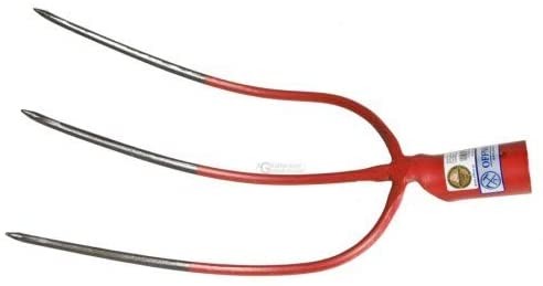 Fourche dents acier - 3, en