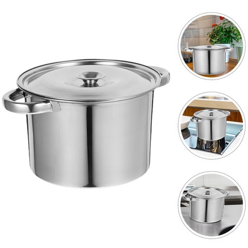 Grande marmite casserole inox - casserole,