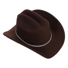  Chapeau De Cowboy Cowgirl Chapeaux Vintage Pour Hommes En Feutre