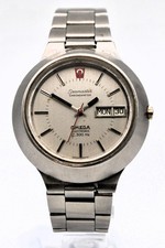 Omega Seamaster Tuning fork f300htz day and date stainless steel gent’s watch