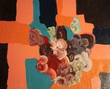 LES FRUITS ROUGES Huile sur