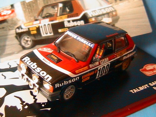 Talbot samba rallye 100 - rallye, #100