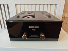Audio Note P2SE Power Amplifier With Volume Control 