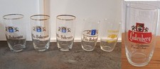 LOT  -  6  Verres à bière