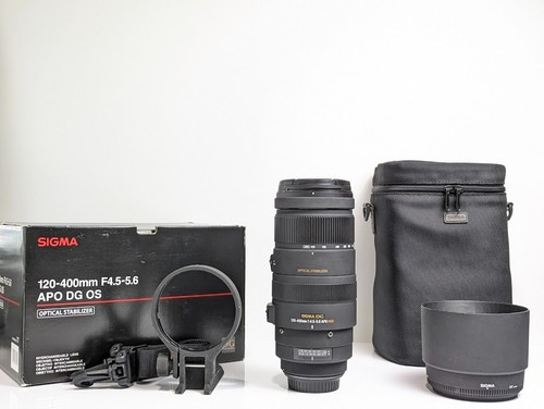 Objectif sigma 120 400 - objectif, mm