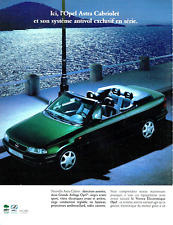 Advertising 0823 1995 Opel Astra Convertible Anti-Theft System Series