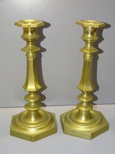 -BELLE PAIRE de BOUGEOIRS en