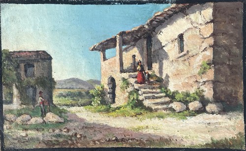 Tableau peinture cadre 19èm - cadre,