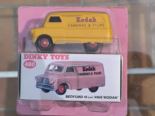 Dinky toys 480 bedford - bedford, cwt