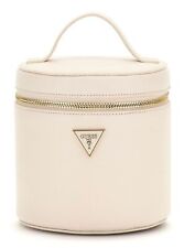 GUESS trousse de maquillage Round Beauty Case Cream