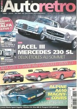 AUTO RETRO N°340 FACEL III / JAGUAR XJ6 / ALPINE A610 / ALFA GTV 6 / SAAB 900