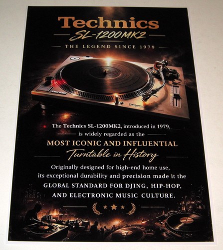 Technics turntable audiophile - turntable,