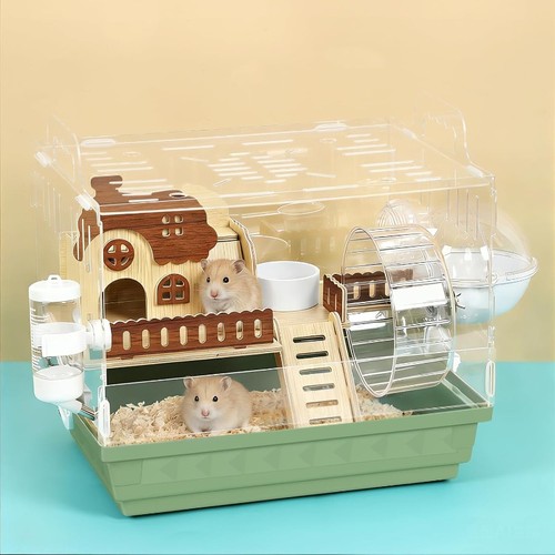 Acrylic hamster cage clear - hamster,