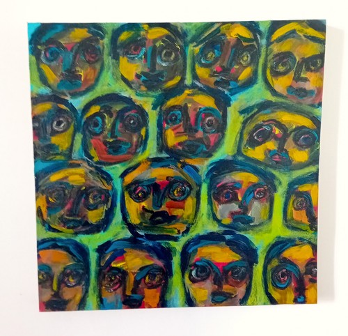 Tableau 60x60cm art - tableau,