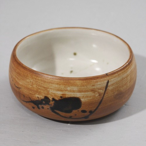 Coupe bol grès décor - en,