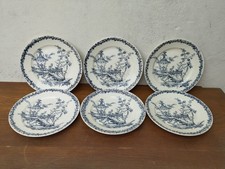6 assiettes plates Keller &