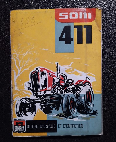 Tracteur someca som 411 - som, /