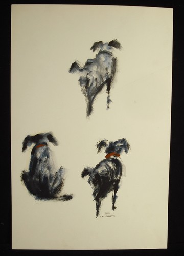 Dessin original aquarelle