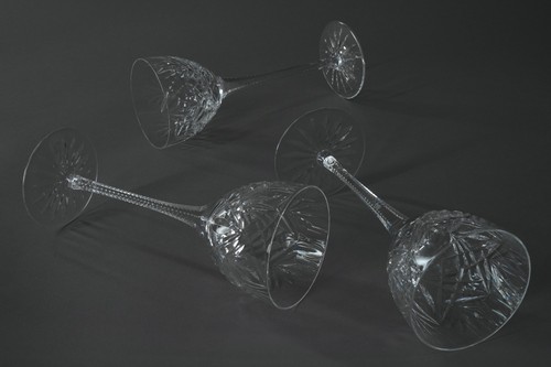 Verre vin en cristal - vin,