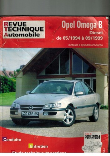 Revue technique rta - revue, opel