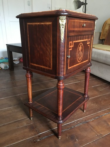 Meuble toilette ancien - meuble, de