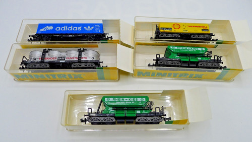 Minitrix wagons marchandises - 5,