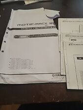  Yamaha Motif-Rack Xs Circuit Diagrahm Complete