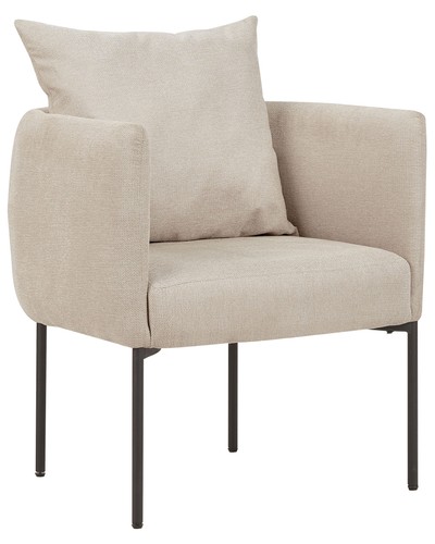 Fauteuil rétro lin - fauteuil,