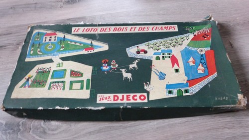 Ancien jeu loto des bois - de,