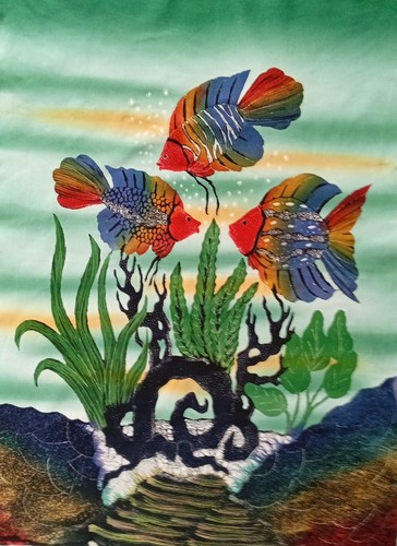 Poissons original batik de - i,
