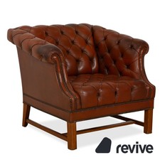 Fauteuil Chesterfield En Cuir