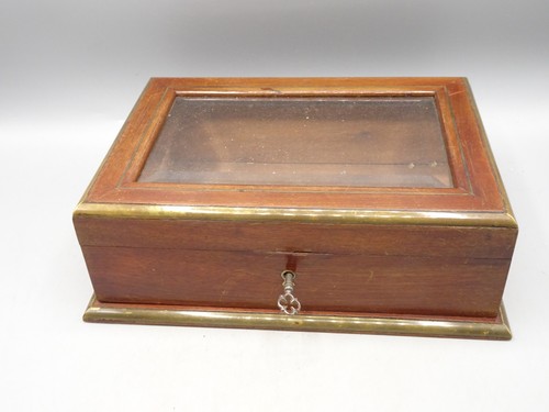 Coffret bijoux vitrine verre - coffret, bijoux-vitrine,verre