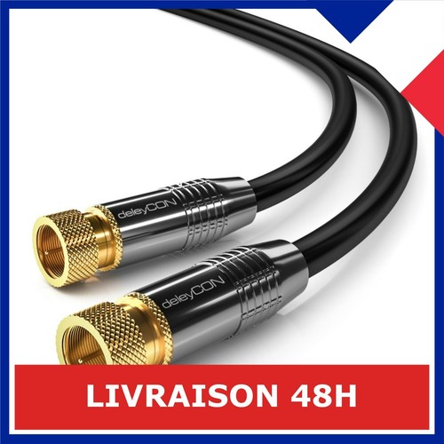 Câble antenne deleycon 2m - câble,