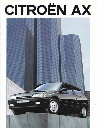 Catalogue brochure citroën - /,