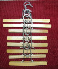 Vintage cintre à pince en