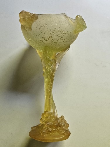 Daum mimosa attribué - mimosa, coupe