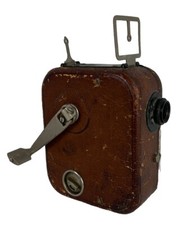 Vintage Pathe' Pathex baby Continsouza Paris 9.5mm Hand Crank Camera RARE (DD)