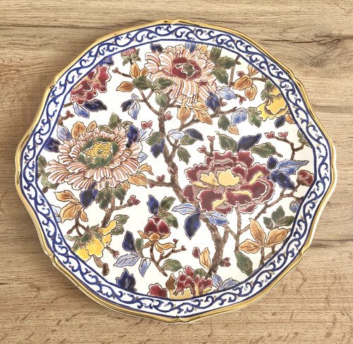 Gien plat à - –, gâteaux