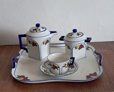 service à café porcelaine De Limoges.  A.Lanternier &Co. Années 60