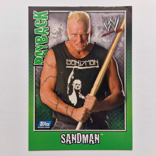 Sandman 2006 topps wwe - 2006, payback