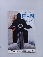 1932 "FN" MOTORCYCLE CATALOG-LEAFER. + ORIGINAL price list!