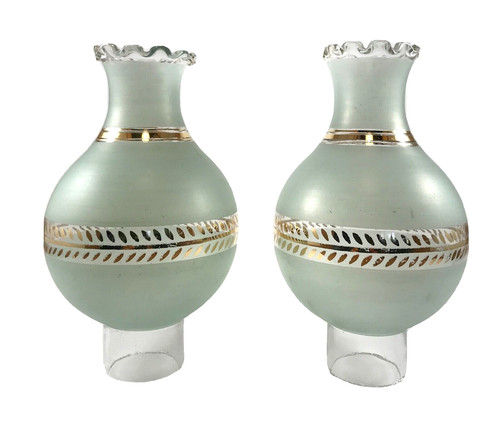 Paire verre lampe - paire, de
