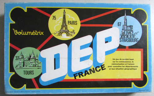 Jeu éducatif dep france - dep,
