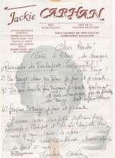 RARE ACCORDION LOT of 5 DOCUMENTS KIND BOUVELLE CARHAN