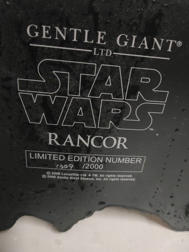 Rancor gentle giant numéroté - giant,