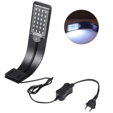 Éclairage pour Aquarium dEau Douce, Rampe LED Ultra Fine 10W IPX7 Étanche ave...